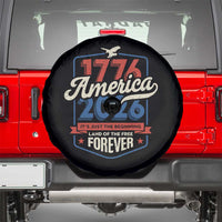 America 250th Anniversary 1776 to 2026 Spare Tire Cover Land Of The Free Patriotic Gift
