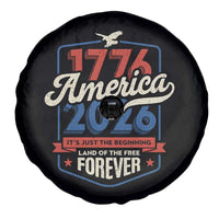 America 250th Anniversary 1776 to 2026 Spare Tire Cover Land Of The Free Patriotic Gift