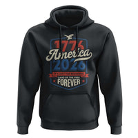 America 250th Anniversary 1776 to 2026 Hoodie Land Of The Free Patriotic Gift