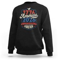 America 250th Anniversary 1776 to 2026 Sweatshirt Land Of The Free Patriotic Gift
