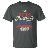 America 250th Anniversary 1776 to 2026 T Shirt Land Of The Free Patriotic Gift