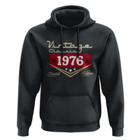 Vintage Classic 1976 Limited Edition Hoodie Luxury Retro Milestone Birthday