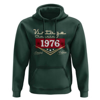 Vintage Classic 1976 Limited Edition Hoodie Luxury Retro Milestone Birthday