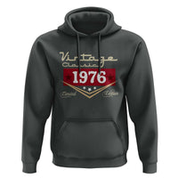 Vintage Classic 1976 Limited Edition Hoodie Luxury Retro Milestone Birthday