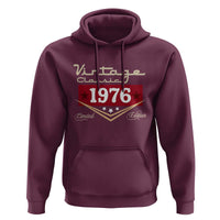 Vintage Classic 1976 Limited Edition Hoodie Luxury Retro Milestone Birthday