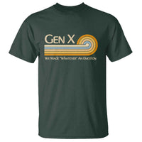 Gen X We Made Whatever An Emotion T Shirt Vintage Retro 70s Rainbow Graphic