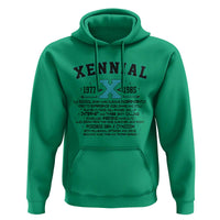Xennial Definition 1977 to 1985 Hoodie Vintage Dictionary Style Graphic