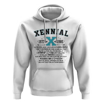 Xennial Definition 1977 to 1985 Hoodie Vintage Dictionary Style Graphic