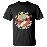 Xennial The Best of Two Generations T Shirt Retro Sunset Vintage 70s Graphic