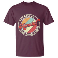 Xennial The Best of Two Generations T Shirt Retro Sunset Vintage 70s Graphic