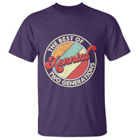 Xennial The Best of Two Generations T Shirt Retro Sunset Vintage 70s Graphic
