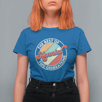 Xennial The Best of Two Generations T Shirt For Women Retro Sunset Vintage 70s Graphic