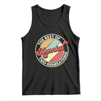 Xennial The Best of Two Generations Tank Top Retro Sunset Vintage 70s Graphic