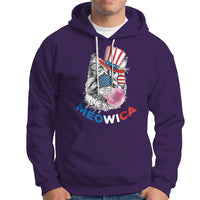 American Cat Hoodie Patriotic Cat Meowica Bubblegum 4th of July Funny Cat Lover - Wonder Print Shop