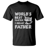 Cat Dad T Shirt Funny World's Best Farter I Mean Father Best Cat Dad Ever - Wonder Print Shop