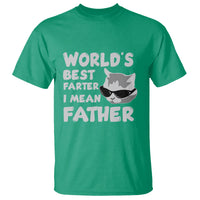 Cat Dad T Shirt Funny World's Best Farter I Mean Father Best Cat Dad Ever - Wonder Print Shop