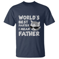 Cat Dad T Shirt Funny World's Best Farter I Mean Father Best Cat Dad Ever - Wonder Print Shop