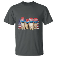 American Cat T Shirt Funny USA Patriotic Cat Happy 4th July Gifts for Cat Lovers - Wonder Print Shop