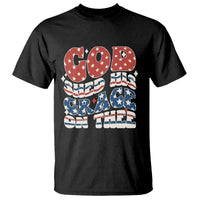 God Blessing T Shirt God Shed His Grace On Thee Amercan Flag - Wonder Print Shop