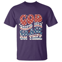 God Blessing T Shirt God Shed His Grace On Thee Amercan Flag - Wonder Print Shop