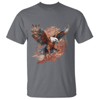 American Bald Eagle T Shirt Proud Patriotic US Pride 4th Of July - Wonder Print Shop