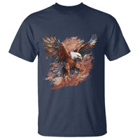 American Bald Eagle T Shirt Proud Patriotic US Pride 4th Of July - Wonder Print Shop
