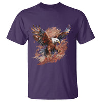 American Bald Eagle T Shirt Proud Patriotic US Pride 4th Of July - Wonder Print Shop