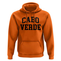 Cabo Verde Returns Home National Pride Varsity Style Hoodie Cape Verde Minimalist Text Graphic