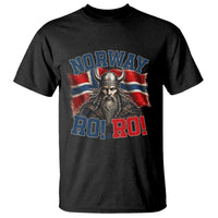 Fierce Norway Viking Warrior Ro Ro T Shirt Patriotic Norge Norwegian Flag Funny Rowing Support