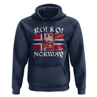 Funny Norway Drummer Ro Ro Hoodie Patriotic Norge Norwegian Flag Rowing Support
