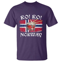 Funny Norway Drummer Ro Ro T Shirt Patriotic Norge Norwegian Flag Rowing Support