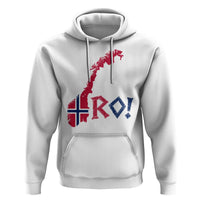 Norway Flag Country Map Patriotic Ro Ro Chant Hoodie Norwegian Viking Row Soccer Supporter Football Fans