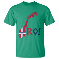 Norway Flag Country Map Patriotic Ro Ro Chant T Shirt Norwegian Viking Row Soccer Supporter Football Fans