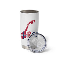 Norway Flag Country Map Patriotic Ro Ro Chant Tumbler Cup Norwegian Viking Row Soccer Supporter Football Fans