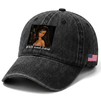 Yall Need Jesus Funny Doll Side Eye Meme Washed Cotton Baseball Cap Sarcastic Southern Humor Religion Faith