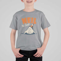 Vintage Neil the Seal Wearing Traffic Cone Hat Meme T Shirt For Kid Cute Retro Viral Chaotic Southern Elephant Seal