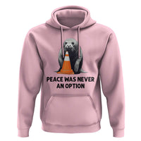 Funny Neil the Seal Peace Was Never An Option Meme Hoodie Chaotic Southern Elephant Seal Traffic Cone