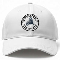 The Legend The Myth Neil The Seal Emblem Graphic Baseball Cap Funny Viral Southern Elephant Seal Meme