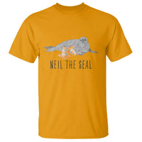 Cute Neil the Seal Traffic Cone Meme T Shirt Funny Viral Chaotic Southern Elephant Seal