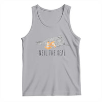 Cute Neil the Seal Traffic Cone Meme Tank Top Funny Viral Chaotic Southern Elephant Seal