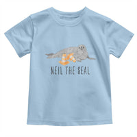 Cute Neil the Seal Traffic Cone Meme Toddler T Shirt Funny Viral Chaotic Southern Elephant Seal