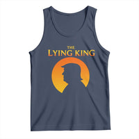 The Lying King Silhouette Sunrise Political Satire Parody Graphic Tank Top
