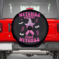 Witch Breast Cancer Warrior Spare Tire Cover Witches Support Other Witches Halloween Vibe