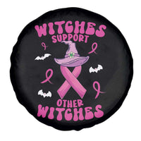 Witch Breast Cancer Warrior Spare Tire Cover Witches Support Other Witches Halloween Vibe