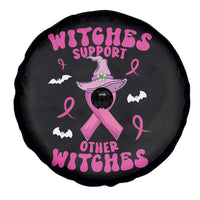 Witch Breast Cancer Warrior Spare Tire Cover Witches Support Other Witches Halloween Vibe