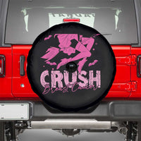 Witch Breast Cancer Spare Tire Cover Crush Breast Cancer Pink Ribbon Halloween Vibe