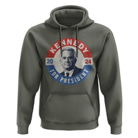 RFK Jr Kennedy 2024 Hoodie For President Vintage Button