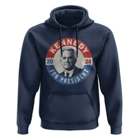 RFK Jr Kennedy 2024 Hoodie For President Vintage Button