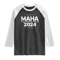 RFK Jr Kennedy 2024 Raglan Shirt MAHA Make America Healthy Again