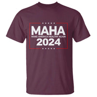 RFK Jr Kennedy 2024 T Shirt MAHA Make America Healthy Again - Wonder Print Shop